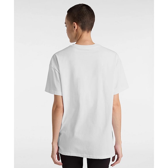 Tričko Vans Wms Flying V Oversized flying v white 2025 - 2