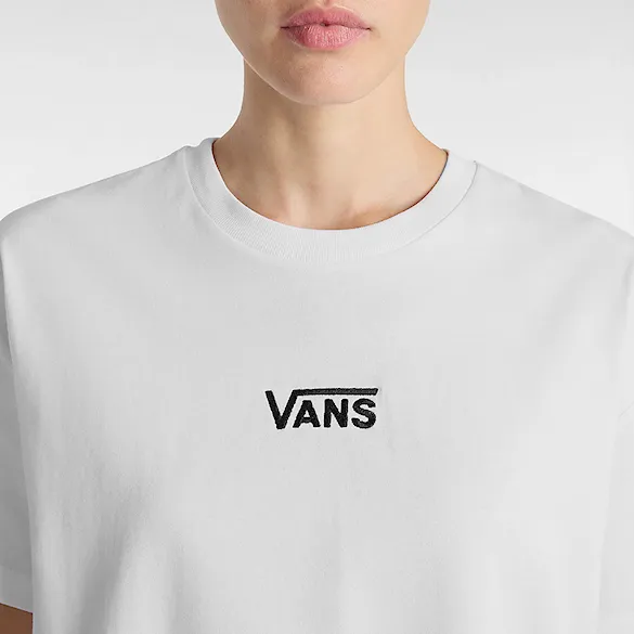 Koszulka Vans Wms Flying V Oversized flying v white 2025 - 3
