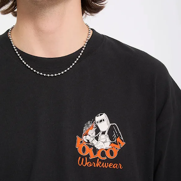 Tričko Volcom Always Grinding SST black 2026 - 5