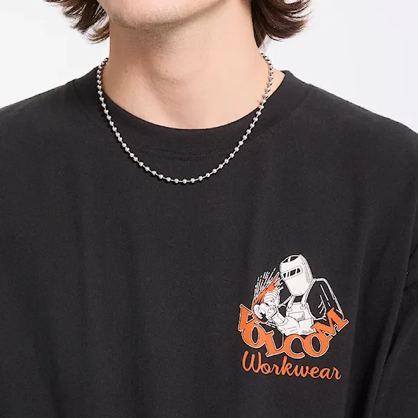 Tričko Volcom Always Grinding SST black 2026 - 8