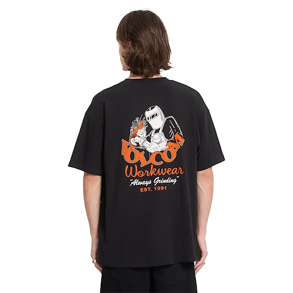 Tričko Volcom Always Grinding SST black 2026 - 1