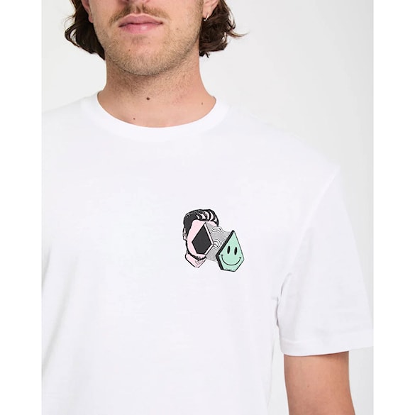 Tričko Volcom Aura BSC SST white 2026 - 3
