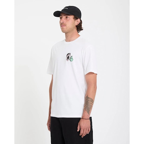 Tričko Volcom Aura BSC SST white 2026 - 5