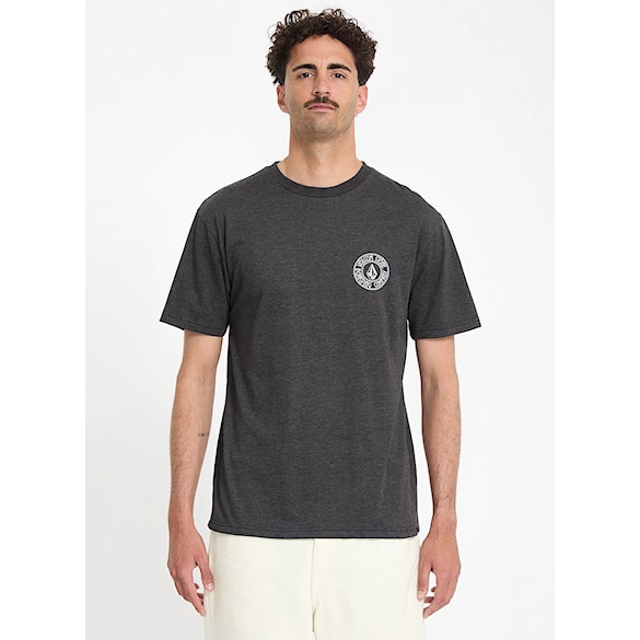 Koszulka Volcom Drain You Hth Sst heather black 2026 - 2