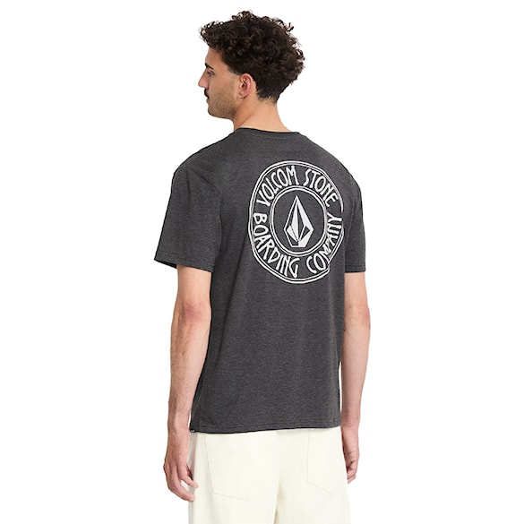 Koszulka Volcom Drain You Hth Sst heather black 2026 - 1