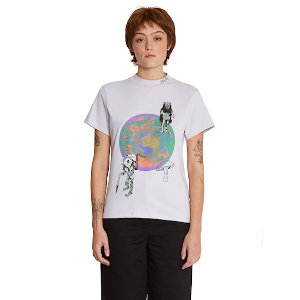 Tričko Volcom Fa Chrissie Abbott X French lavender 2022 - 1
