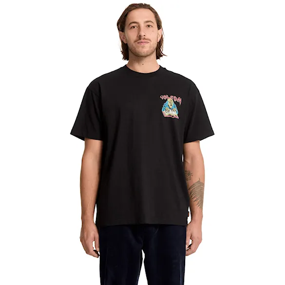 Tričko Volcom FA JJ Villard SST black 2025 - 2