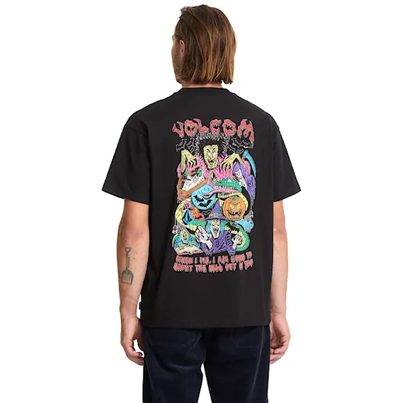 Tričko Volcom FA JJ Villard SST black 2025 - 1