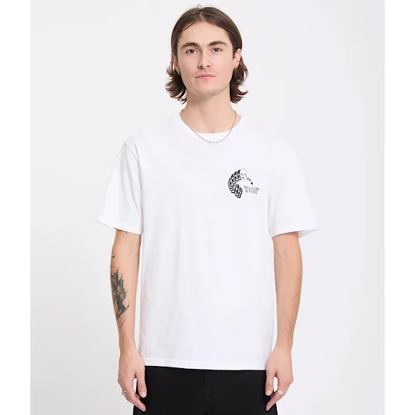 Tričko Volcom Felix Skull Bsc Sst white 2026 - 2