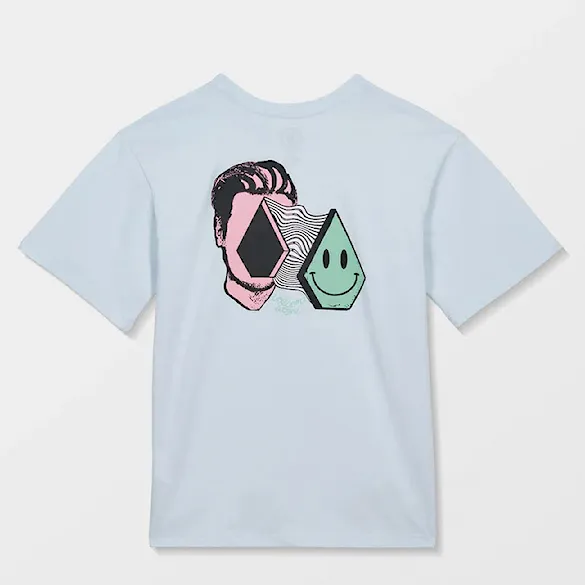 Tričko Volcom Kids Aura BSC SST light blue acid 2026 - 2
