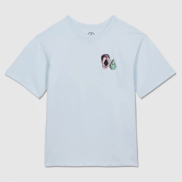 Tričko Volcom Kids Aura BSC SST light blue acid 2026 - 3
