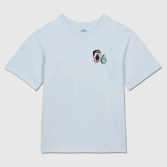 Tričko Volcom Kids Aura BSC SST light blue acid 2026 - 3