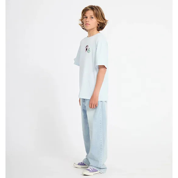 Tričko Volcom Kids Aura BSC SST light blue acid 2026 - 7