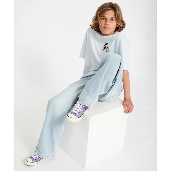 Tričko Volcom Kids Aura BSC SST light blue acid 2026 - 9