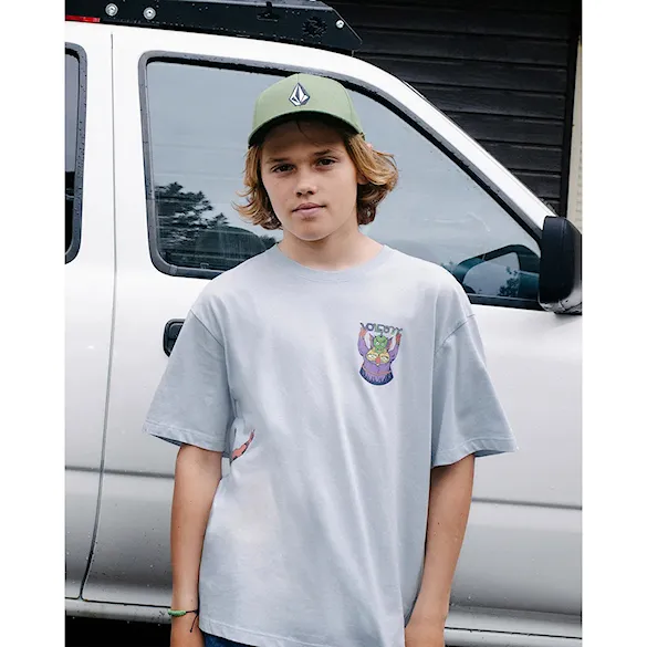 Tričko Volcom Kids FA Ben Sanair Tee 1 light blue acid 2026 - 13