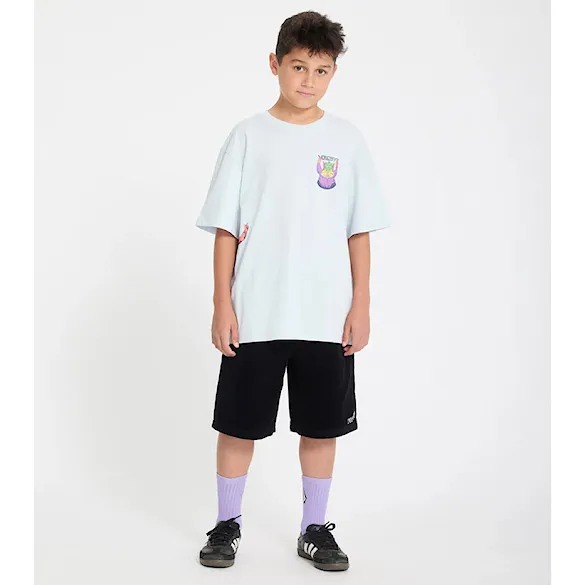 Tričko Volcom Kids FA Ben Sanair Tee 1 light blue acid 2026 - 7
