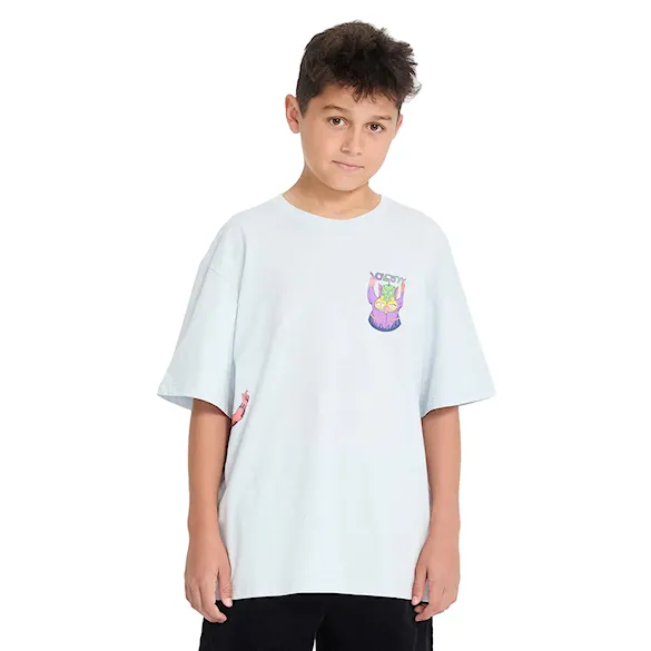 Tričko Volcom Kids FA Ben Sanair Tee 1 light blue acid 2026 - 1