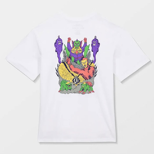 Tričko Volcom Kids FA Ben Sanair Tee 1 white 2026 - 2