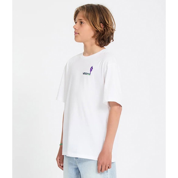 Tričko Volcom Kids FA Ben Sanair Tee 1 white 2026 - 3