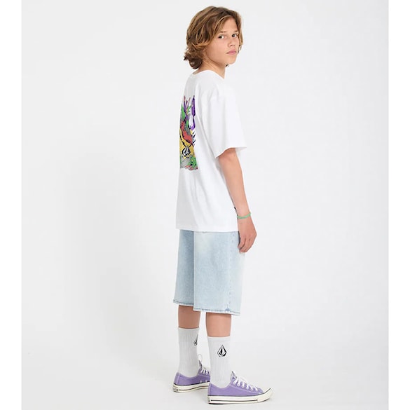 Tričko Volcom Kids FA Ben Sanair Tee 1 white 2026 - 4