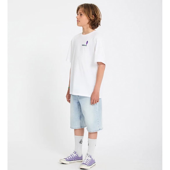Tričko Volcom Kids FA Ben Sanair Tee 1 white 2026 - 6