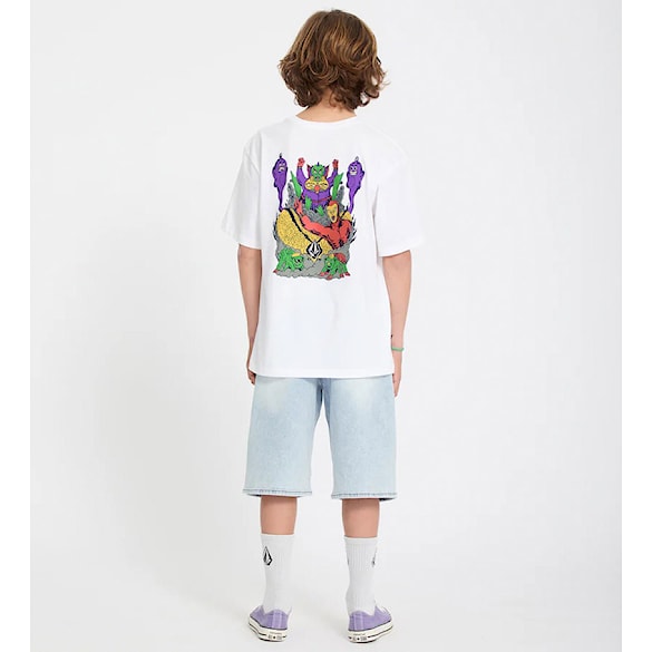 Tričko Volcom Kids FA Ben Sanair Tee 1 white 2026 - 7
