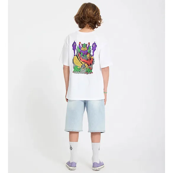 Koszulka Volcom Kids FA Ben Sanair Tee 1 white 2026 - 7
