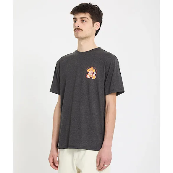 Koszulka Volcom Meowdy HTH SST heather black 2026 - 3
