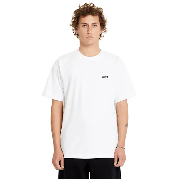 Tričko Volcom Pistol Stone Loose SST white 2025 - 1