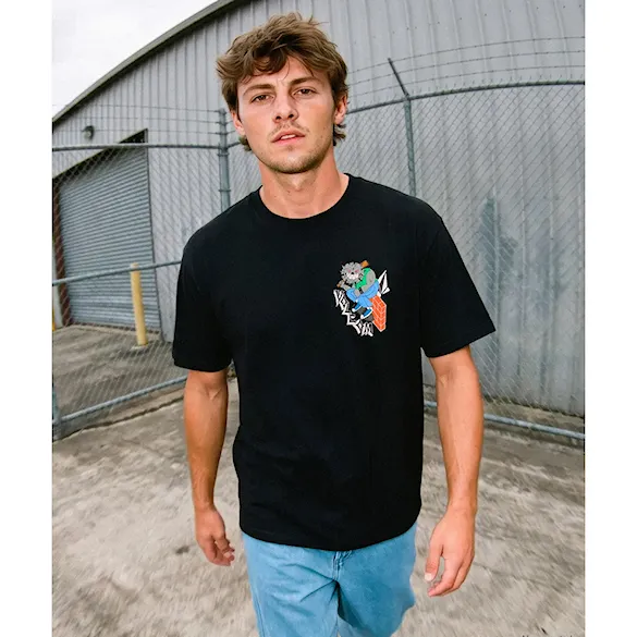 Tričko Volcom Sk8 Break Lse Sst black 2026 - 10