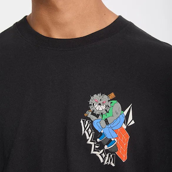 Tričko Volcom Sk8 Break Lse Sst black 2026 - 8