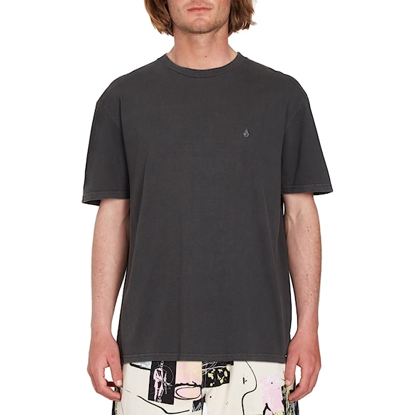 Tričko Volcom Solid Stone Emb black 2025 - 1