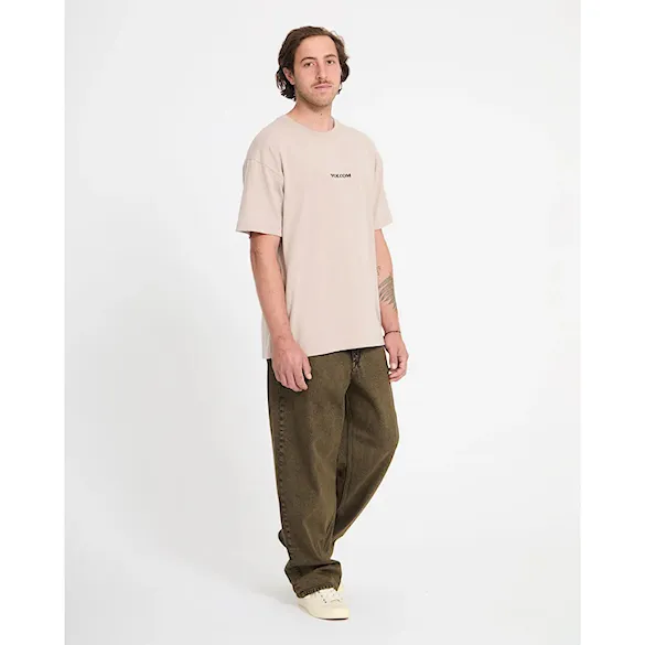 Tričko Volcom Stone LSE SST bark brown 2026 - 7