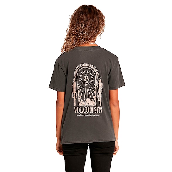 Tričko Volcom Wms Lock It Up black 2021 - 1
