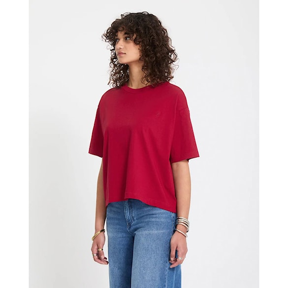 T-shirt Volcom Wms Stone Blanks Up deep red 2026 - 3