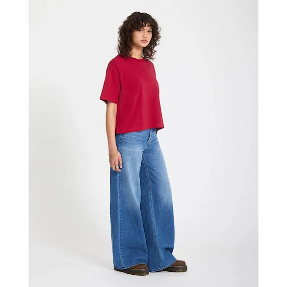 T-shirt Volcom Wms Stone Blanks Up deep red 2026 - 5