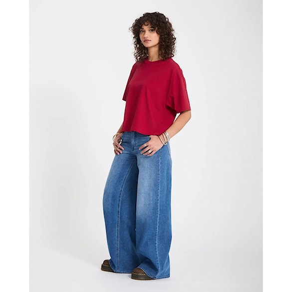 T-shirt Volcom Wms Stone Blanks Up deep red 2026 - 6