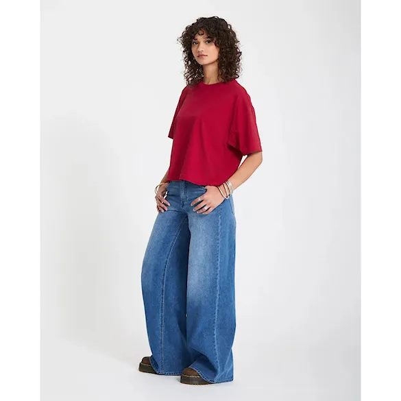 T-shirt Volcom Wms Stone Blanks Up deep red 2026 - 6