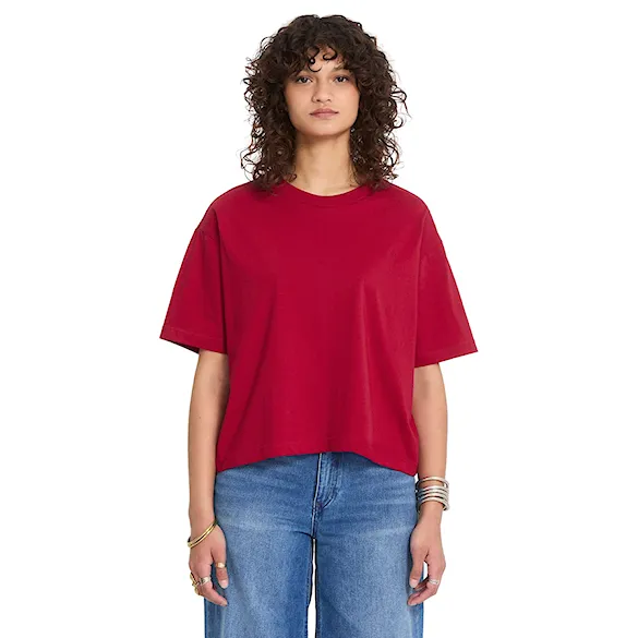 T-shirt Volcom Wms Stone Blanks Up deep red 2026 - 1