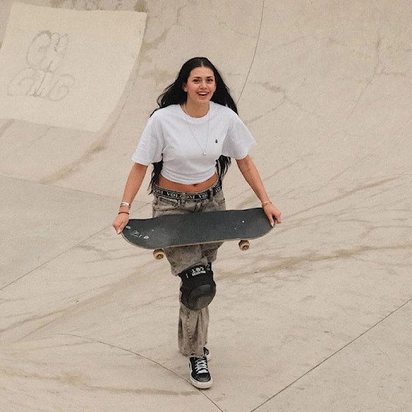 T-shirt Volcom Wms Stone Blanks Up white 2026 - 7