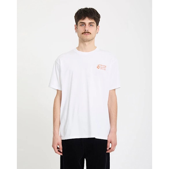 Koszulka Volcom Workwear SST white combo 2026 - 4