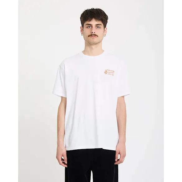 Koszulka Volcom Workwear SST white combo 2026 - 4