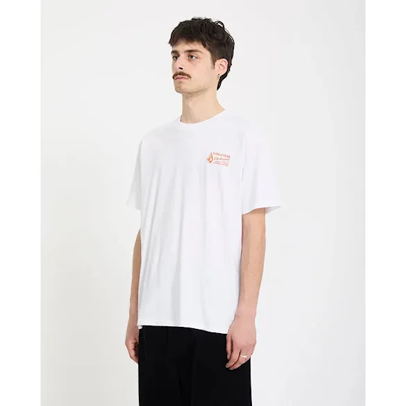 Koszulka Volcom Workwear SST white combo 2026 - 5