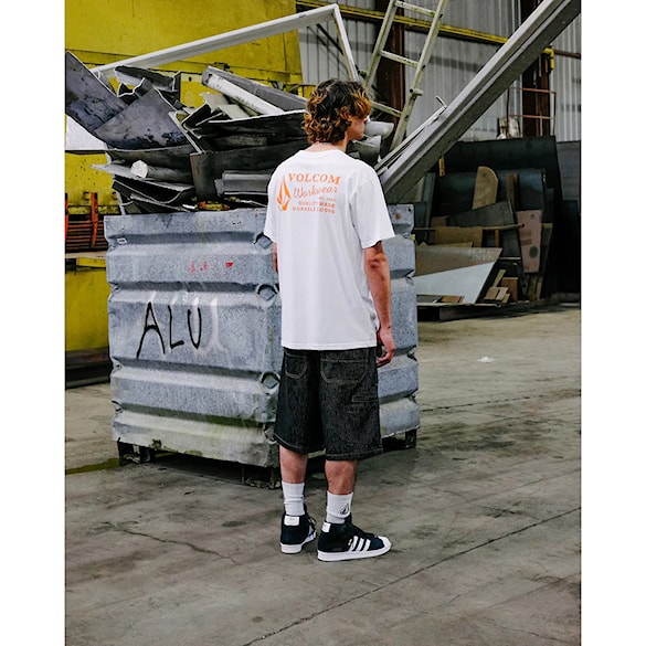 Koszulka Volcom Workwear SST white combo 2026 - 6