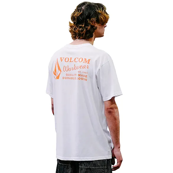 Koszulka Volcom Workwear SST white combo 2026 - 1