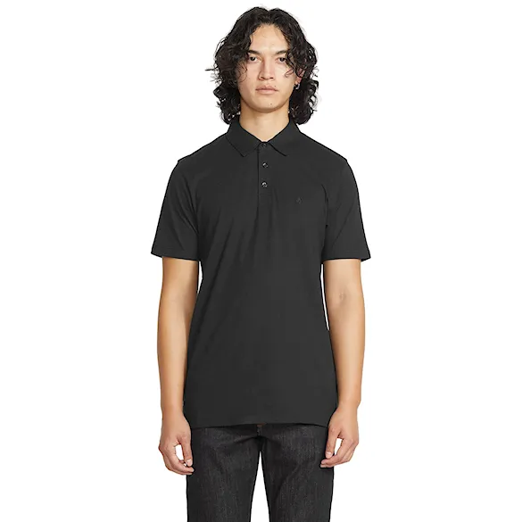 Tričko Volcom Wowzer Polo SS black 2026 - 1
