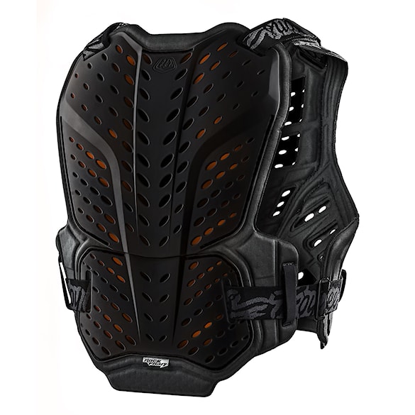 Chránič chrbtice na bicykel Troy Lee Designs Rockfight CE Chest Protector Solid black 2026 - 2