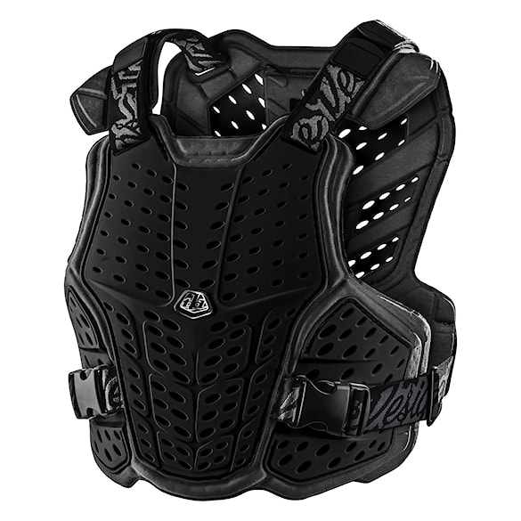 Chránič chrbtice na bicykel Troy Lee Designs Rockfight Chest Protector Solid black 2026 - 1