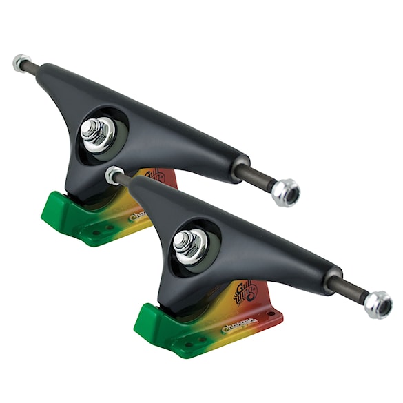 Longboard trucky Gullwing Charger 180 Mm, 50° rasta/black - 1