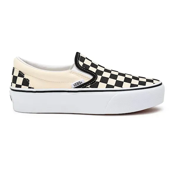 Slip-on tenisówki Vans Classic Slip-On Platform black&white checkerboard/wht 2026 - 4